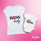Boss Lady & Mini Boss, póló és body